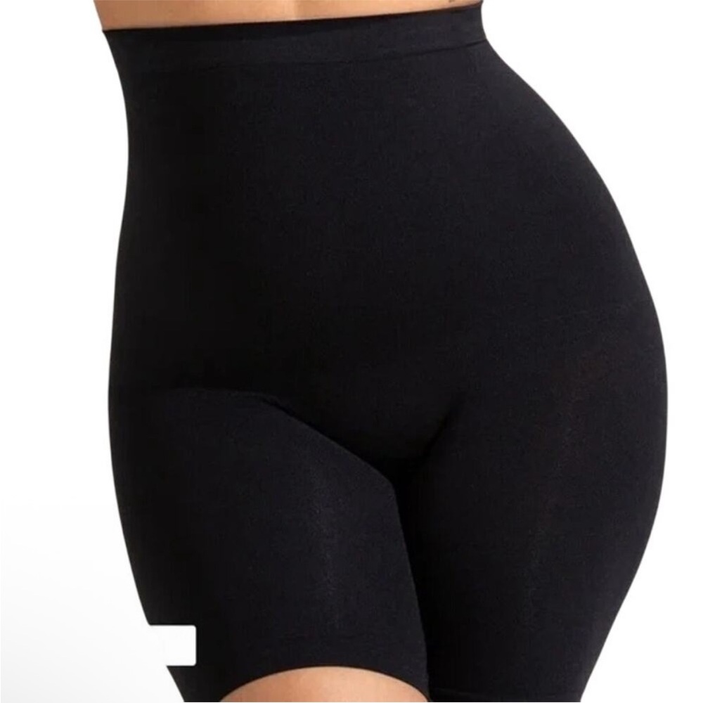 NWT SHAPERMINT All‎ Day Every Day High-Waisted Shaper Shorts BLACK XL/2XL